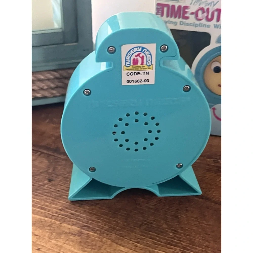 Vintage 1996 Nursery Needs Tommy The Time Out Teacher Clock Timer Box